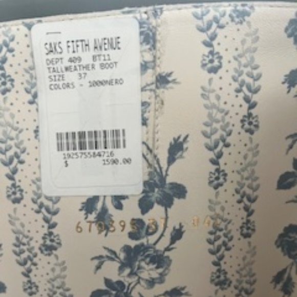 Gucci Black Leather Knee-High Boots - Picture 4 of 8